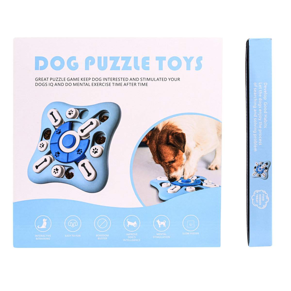 Interactive Dog Puzzle Toy shown on a plain background (view 2)