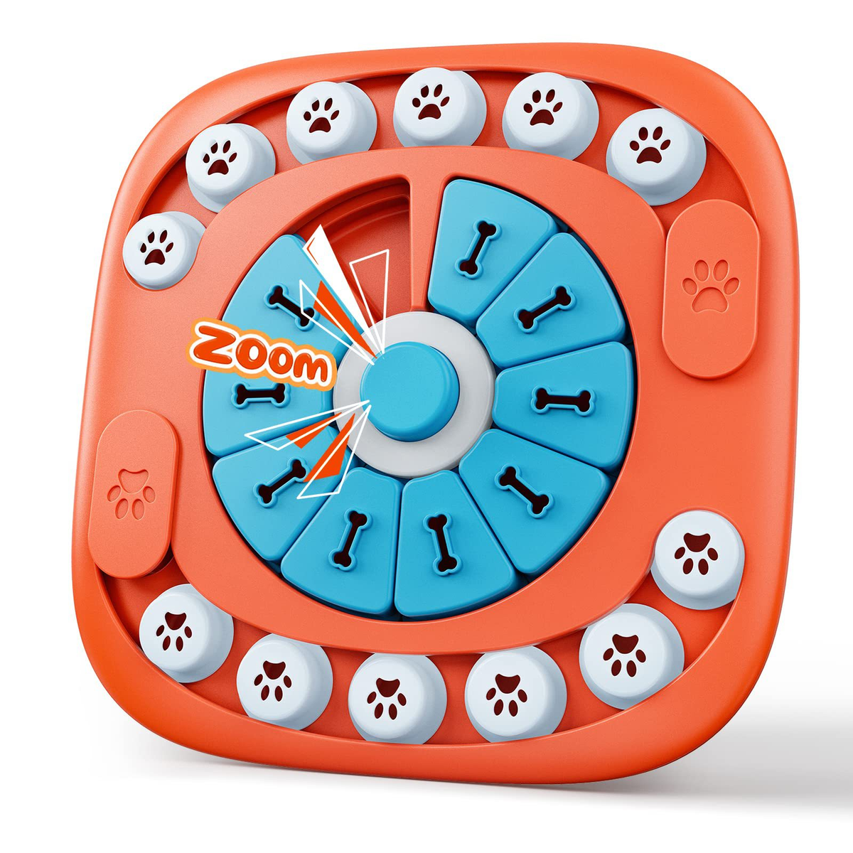 Interactive Dog Puzzle Toy shown in a home setting (view 4)