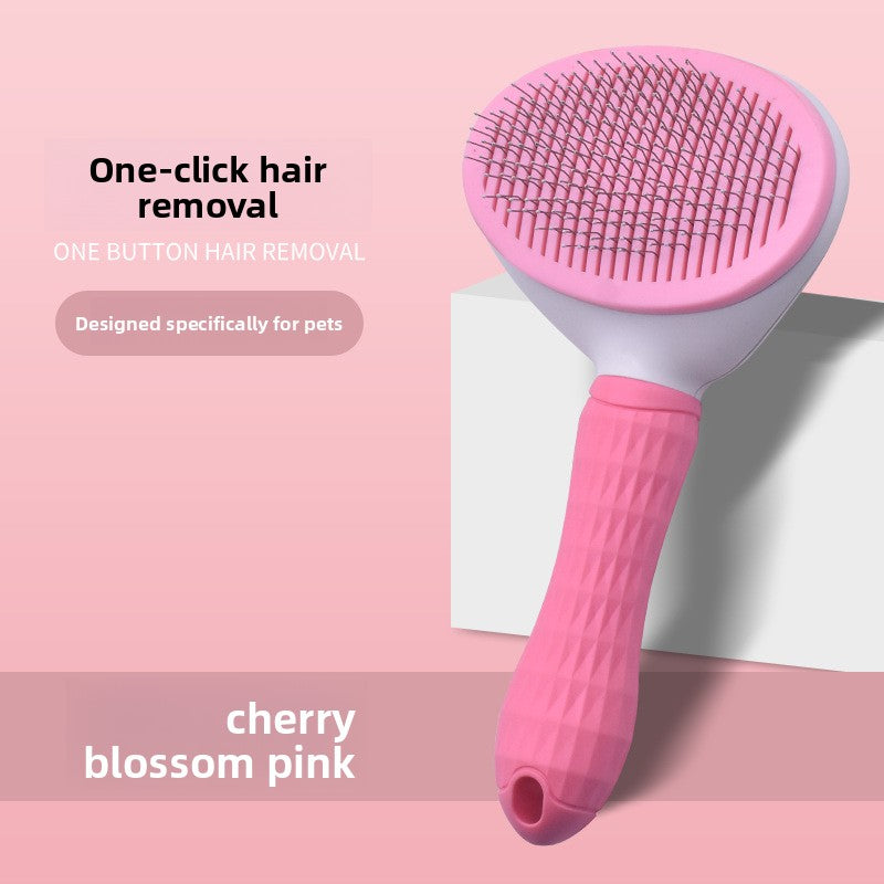 The one-click slicker brush in Sakura Pink