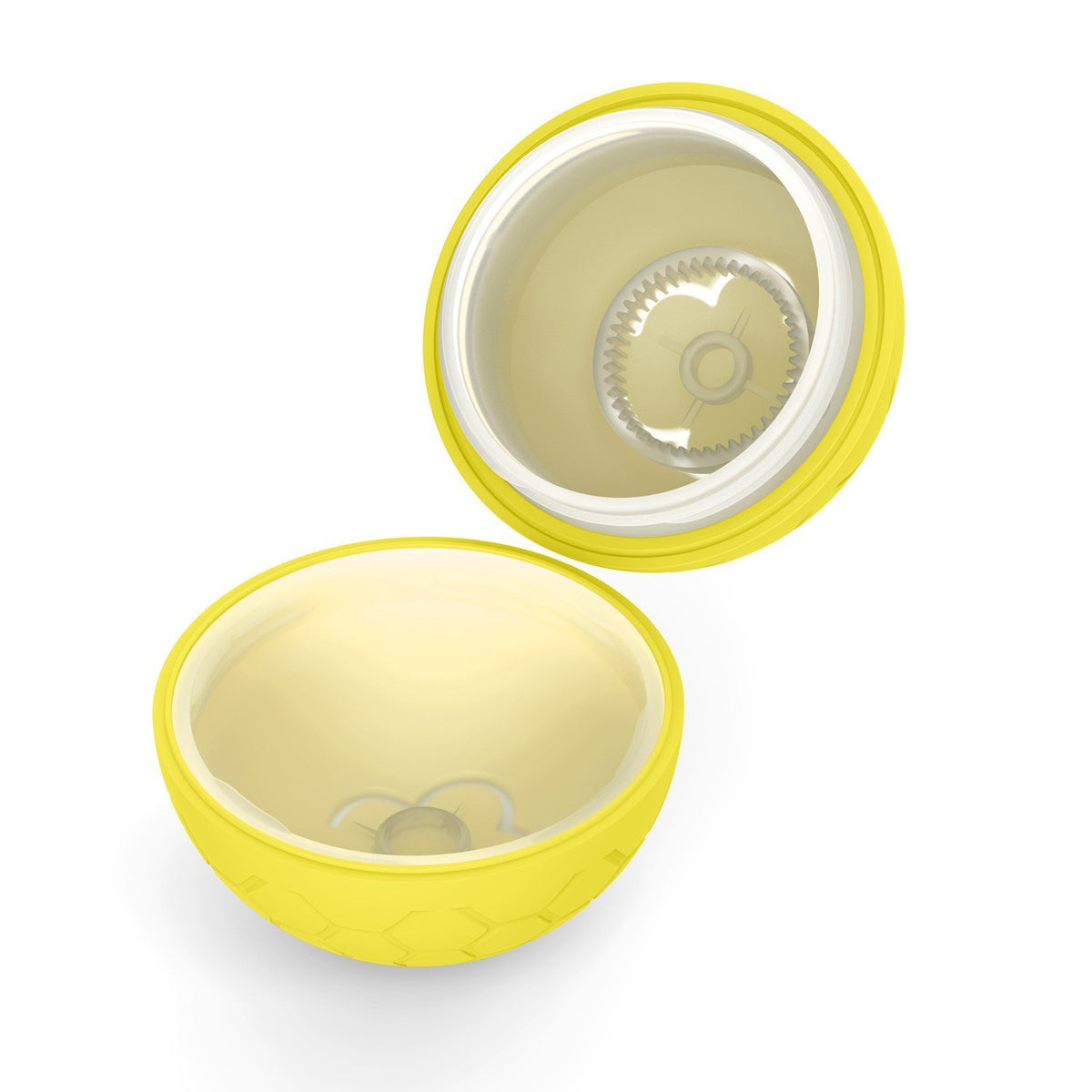 Bouncing LED Pet Ball with 2 Play Modes — Replacement Shell, Yellow