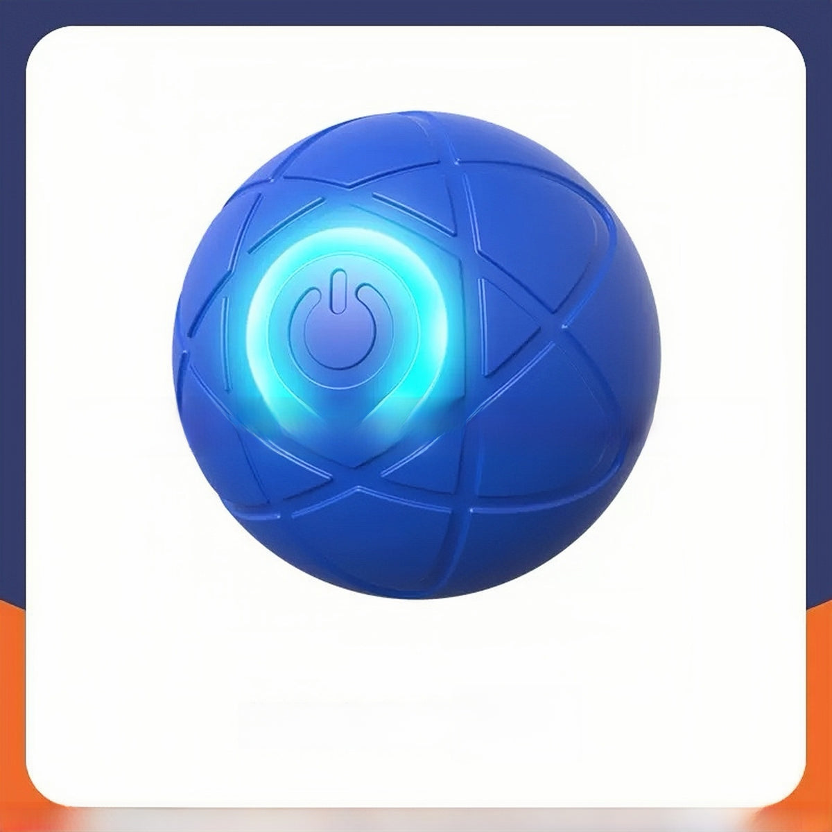 Self-Moving Interactive Cat Ball — LED Space Ball, Blue