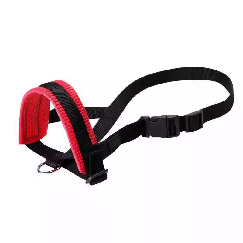 Padded Nylon Dog Muzzle shown on a plain background (view 2)