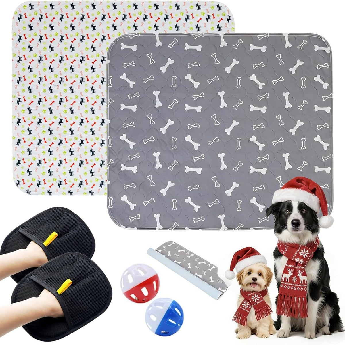 Reusable Washable Pee Pads for Dogs & Cats shown in a home setting (view 4)