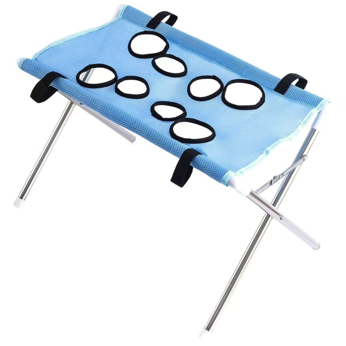 Pet Bathing & Grooming Hammock Rack in Blue