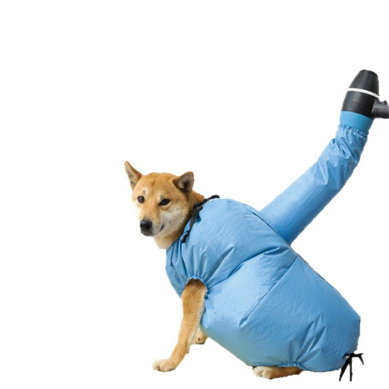 Pet Drying Bag for Dogs & Cats in Blue