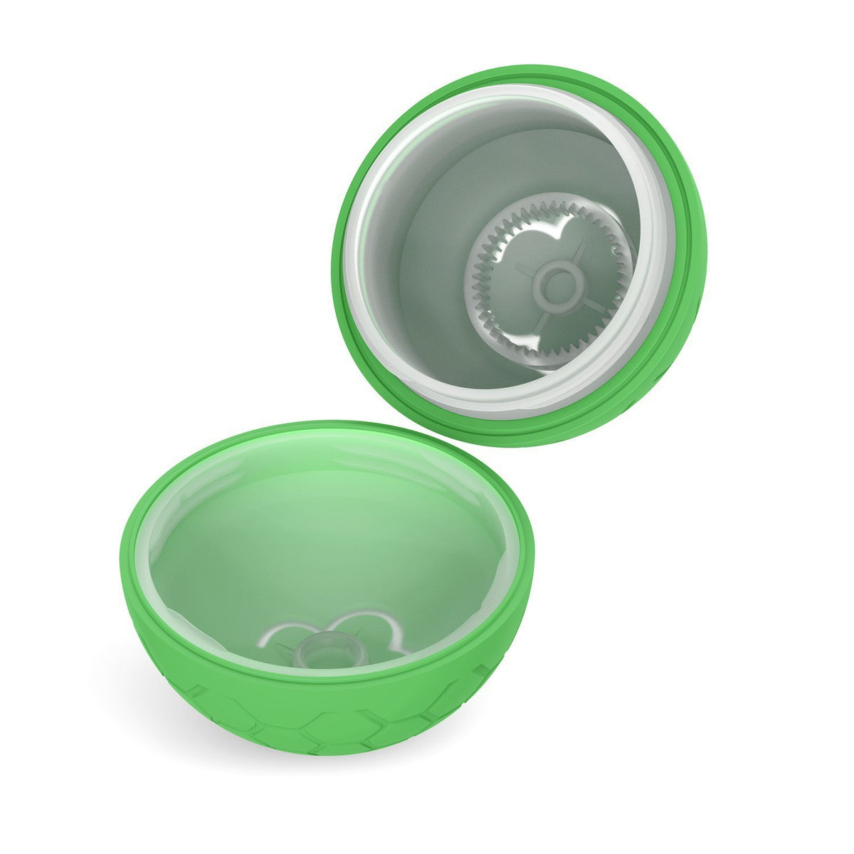Bouncing LED Pet Ball with 2 Play Modes — Replacement Shell, Green