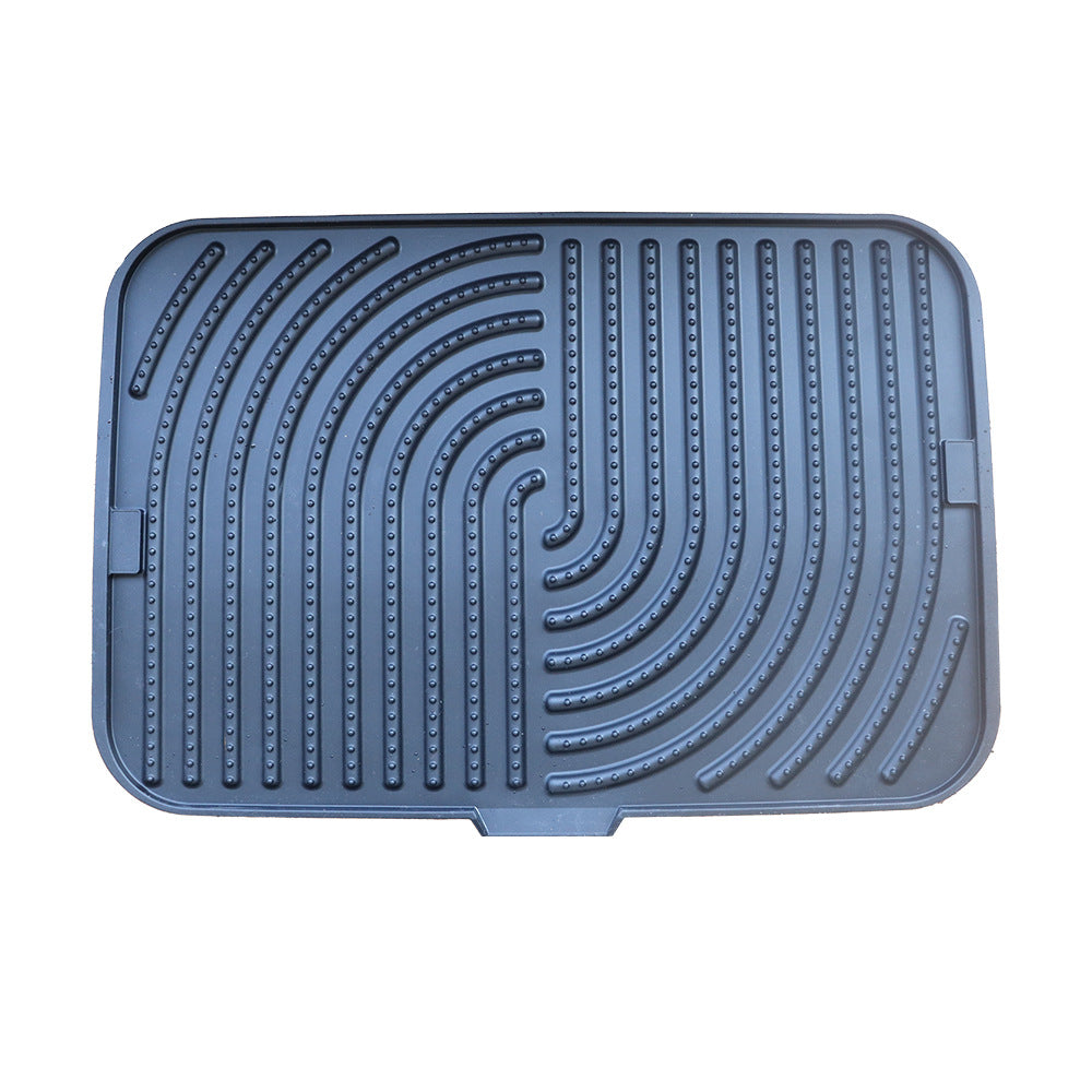 Foldable Silicone Cat Litter Mat shown on a plain background