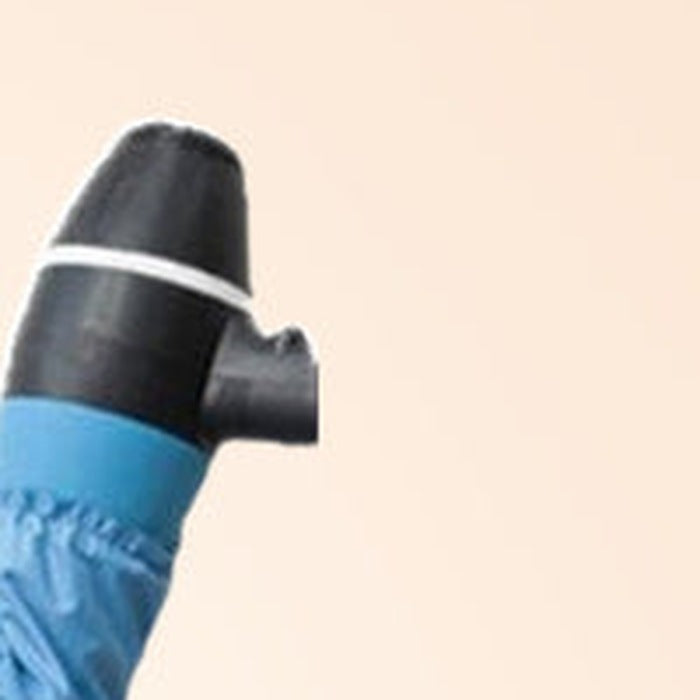 Close-up of the elasticated cuff at the end of a leg sleeve