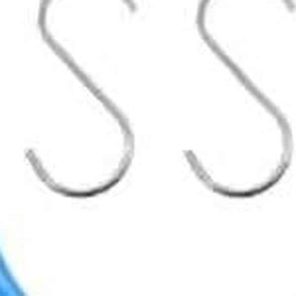 The two steel S-hooks supplied with the hammock