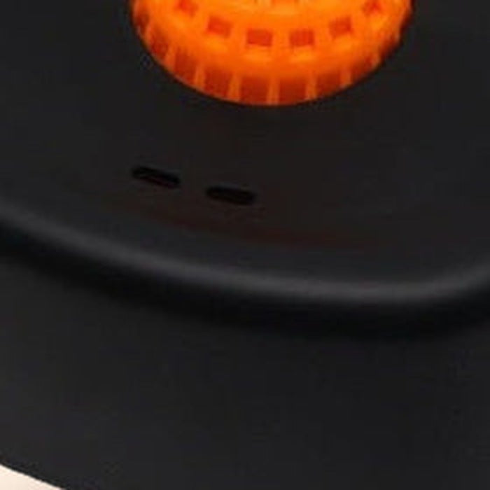 Close-up of the bowl's raised rim and base