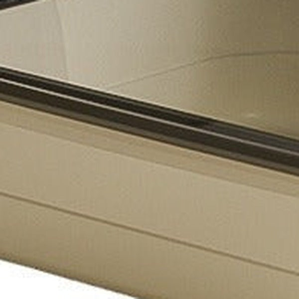 Close-up of the moulded plastic base beneath the shield