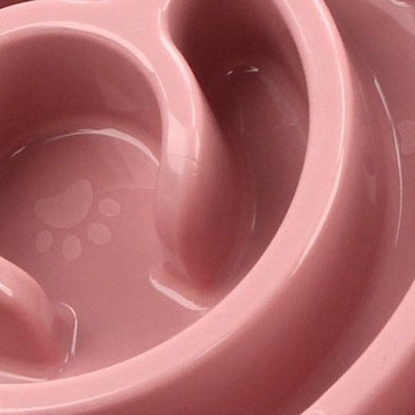 Close-up of the spiral at the centre of the bowl