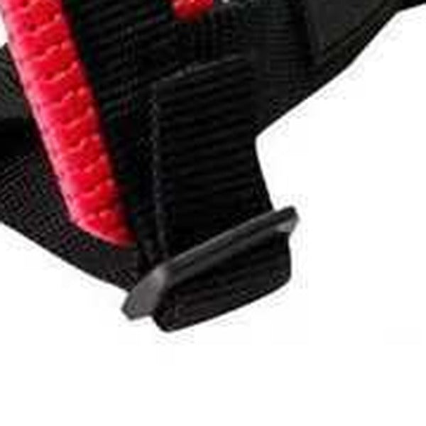 Close-up of the slider that adjusts the strap length