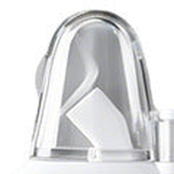 Close-up of the clear guard over the alloy cutting head