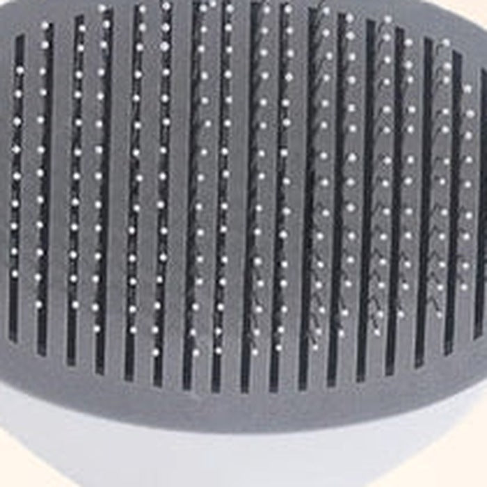 Close-up of the angled stainless steel pins with rounded tips